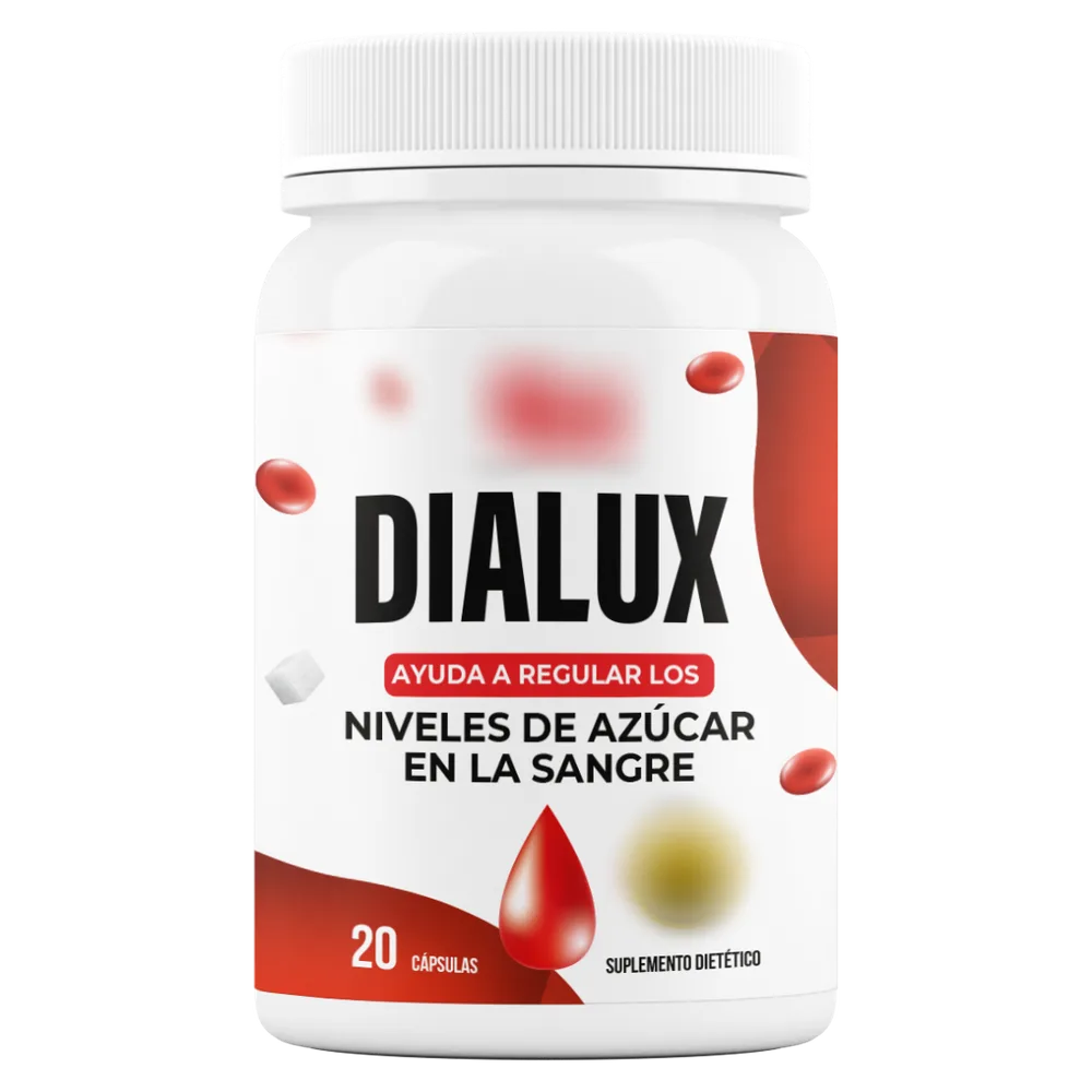 Frasco de Dialux de 20 cápsulas